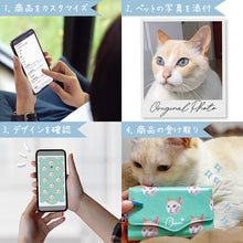 画像をギャラリービューアに読み込む, うちの子キーケース │ご注文~お届けまで│ペット柄のレザー調キーケース│写真を送るだけで簡単オーダーメイド。世界で一つのオリジナルグッズ│愛犬家や愛猫家へのギフトとしても♪キー