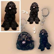 画像をギャラリービューアに読み込む, うちの子アクリルキーホルダー制作事例│コッカースパニエル│ペットのお顔や体の形のオリジナルキーホルダー│愛犬家や愛猫家へのプレゼントにも♪