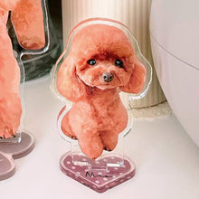 画像をギャラリービューアに読み込む, うちの子アクリルスタンド(あわせ買い専用)| トイプードル | ペットのイラスト・写真グッズとのあわせ買いでお得にオーダーメイド。 | 愛犬家や愛猫家へのギフトにも◎