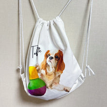 画像をギャラリービューアに読み込む, うちの子巾着リュック | ペットのイラストグッズ・写真グッズとのあわせ買いで特別価格に。| 愛犬や愛猫のオリジナルグッズを簡単オーダーメイド♪