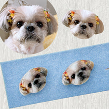画像をギャラリービューアに読み込む, うちの子型ピアス(あわせ買い専用)│シーズー│ペットの写真から作るオリジナルアクセサリー│ペットのお顔型ピアスを簡単オーダーメイド♪│愛犬家・愛猫家へのギフトにも◎