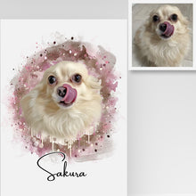 画像をギャラリービューアに読み込む, うちの子デジタルイラスト│ビフォーアフター│ペットの写真がオリジナルイラストに。簡単・安価に作れるうちの子グッズ│愛犬家や愛猫家へのギフトにも◎世界で一つだけのオーダーメイドグッズ