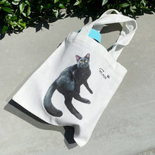 画像をギャラリービューアに読み込む, うちの子ミニトートバッグ| 使用例 | ペットのイラスト・写真グッズとのあわせ買いで簡単、手軽にオーダーメイド。 | 愛犬家や愛猫家へのギフトにも◎