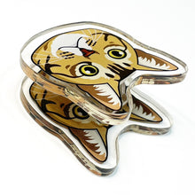 画像をギャラリービューアに読み込む, うちの子アクリルクリップ | ペットのイラスト・写真グッズとのあわせ買いでお得にオーダーメイド。 | トラ猫手描きイラスト