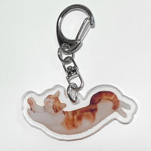 画像をギャラリービューアに読み込む, うちの子アクリルキーホルダー。ペットのイラストグッズ・写真グッズとのあわせ買いで特別価格に。| 茶トラ猫全身