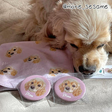 画像をギャラリービューアに読み込む, うちの子イラスト缶バッジ│コッカースパニエル│ペットの写真から作るオリジナルグッズ│ペットの缶バッジを簡単オーダーメイド♪│愛犬家・愛猫家へのギフトにも◎