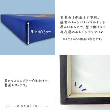 画像をギャラリービューアに読み込む, うちの子イラストキャンバスアート│側面・裏面│ペットの写真を送るだけで簡単オーダーメイド。オリジナル似顔絵入りキャンバスパネル│愛犬家・愛猫家へのギフトにも◎