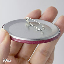 画像をギャラリービューアに読み込む, うちの子イラスト缶バッジ│ペットの写真から作るオリジナルグッズ│Lサイズ・裏面│愛犬家・愛猫家へのギフトにも◎