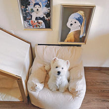 画像をギャラリービューアに読み込む, うちの子アート│マルチーズ│ペットのオリジナル油絵風イラスト│額入りキャンバスアート│写真を送るだけで簡単に作れるオーダーメイドグッズ│愛犬家や愛猫家へのギフトとしても♪
