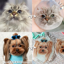 画像をギャラリービューアに読み込む, うちの子色鉛筆イラストキーホルダー│制作事例:ペルシャ、ヨークシャーテリア│ペットのオリジナル似顔絵入りレジンキーホルダー│写真を送るだけで簡単に作れるオーダーメイドグッズ│愛犬家や愛猫家へのギフトとしても♪