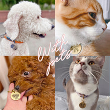 画像をギャラリービューアに読み込む, うちの子イラストネームタグ(ペットの迷子札)│制作事例│ペットの写真から作成したイラストいりネームタグをうちの子の首輪に♪