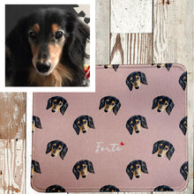 画像をギャラリービューアに読み込む, うちの子マウスパッド | ダックスフンド | ペットのイラスト・写真グッズとのあわせ買いでお得にオーダーメイド。 | 世界で一つだけのオリジナルグッズ | 愛犬家・愛猫家へのギフトにも◎