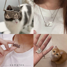 画像をギャラリービューアに読み込む, うちの子型シルバーネックレス│カジュアルにもフォーマルにも♪│ペットの写真を送るだけで作れるオーダーメイドアクセサリー