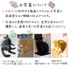 画像をギャラリービューアに読み込む, ペットの写真から制作するグッズ┃うちの子型シルバーネックレス┃ペットの写真の選び方