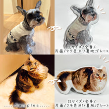 画像をギャラリービューアに読み込む, うちの子型クッション制作事例│シュナウザー、ソマリ│ペットの写真を送るだけで作れるオーダーメイドのオリジナルグッズ│愛犬家や愛猫家へのギフトとしても♪