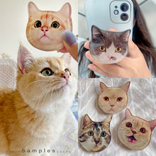 画像をギャラリービューアに読み込む, うちの子型スマホグリップ (MagSafe対応可)制作事例│愛猫の写真がスマホグリップに。│ペットの写真を送るだけで、オリジナルグッズを作れる♪