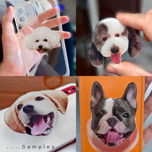 画像をギャラリービューアに読み込む, うちの子型スマホグリップ (MagSafe対応可)制作事例│お気に入りの愛犬の写真がスマホグリップに。│ペットの写真を送るだけで、オリジナルグッズを作れる♪