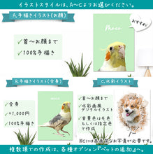 画像をギャラリービューアに読み込む, うちの子ポスター│スタイル3種│ペットの写真を送るだけで作れるオリジナルイラストポスター│愛犬家や愛猫家へのギフトとしても♪