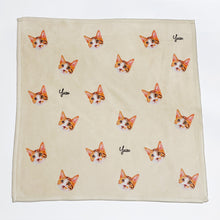 画像をギャラリービューアに読み込む, うちの子ハンドタオル| ハチワレトラ猫| ペットのイラスト・写真グッズとのあわせ買いでお得にオーダーメイド。 | 愛犬家や愛猫家へのギフトにも◎