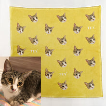 画像をギャラリービューアに読み込む, うちの子タオル│トラ白猫│ペットの写真を送るだけで簡単オーダーメイド。世界で一つだけのオリジナルグッズ│愛猫家・愛犬家へのギフトとしても♪
