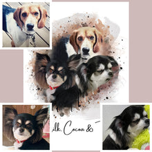 画像をギャラリービューアに読み込む, うちの子デジタルイラスト│ビーグル&チワワ│ペットの写真がオリジナルイラストに。簡単・安価に作れるうちの子グッズ│愛犬家や愛猫家へのギフトにも◎世界で一つだけのオーダーメイドグッズ